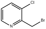 2-(브로모메틸)-3-클로로피리딘 구조식 이미지