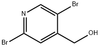 2,5-DibroMo-4-(hydroxyMethyl)pyridine 구조식 이미지