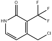 4-Chloromethyl-2-hydroxy-3-(trifluoromethyl)pyridine Structure