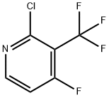 2-Chloro-4-fluoro-3-(trifluoromethyl)pyridine Structure