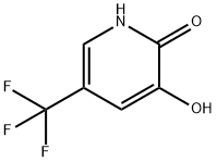 2,3-Dihydroxy-5-(trifluoromethyl)pyridine Structure