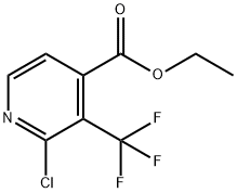 Ethyl 2-chloro-3-(trifluoromethyl)isonicotinate Structure