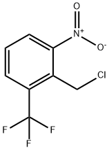 2-니트로-6-트리플루오로메틸벤질클로라이드 구조식 이미지