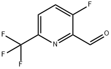 3-fluoro-6-(trifluoromethyl)pyridine-2-carbaldehyde Structure