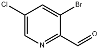 3-broMo-5-chloropyridine-2-carbaldehyde Structure