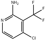 2-Amino-4-chloro-3-(trifluoromethyl)pyridine Structure