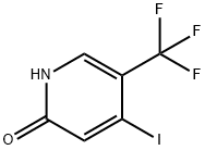 4-Iodo-5-trifluoromethyl-pyridin-2-ol 구조식 이미지