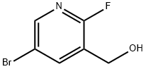 (5-Bromo-2-fluoropyridin-3-yl)methanol 구조식 이미지