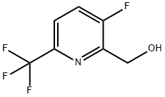 (3-Fluoro-6-trifluoromethyl-pyridin-2-yl)-methanol Structure