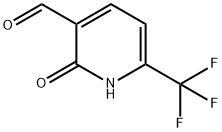 2-Hydroxy-6-(trifluoromethyl)nicotinaldehyde 구조식 이미지
