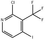 2-chloro-3-(trifluoroMethyl)-4-iodopyridine 구조식 이미지