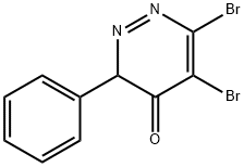 5,6-Dibromo-3-phenylpyridazin-4(3H)-one Structure