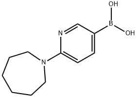 6-(Azepan-1-yl)pyridine-3-boronic acid Structure