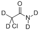 CHLOROACETAMIDE-D4 Structure