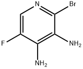 2-broMo-5-fluoropyridine-3,4-diaMine 구조식 이미지