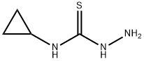 1-Cyclopropylhydrazinecarbothioamide Structure