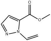 1H-Pyrazole-5-carboxylicacid,1-ethenyl-,methylester(9CI) Structure