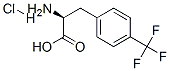 4-TRIFLUOROMETHYL-L-PHENYLALANINE HYDROCHLORIDE Structure