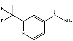 1-(2-(trifluoroMethyl)pyridin-4-yl)hydrazine Structure
