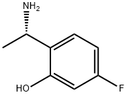 2-[(1S)-1-AMinoethyl]-5-fluorophenol Structure