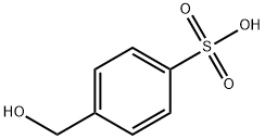 Benzenesulfonic acid, 4-(hydroxymethyl)- 구조식 이미지