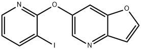 6-(3-Iodopyridin-2-yloxy)furo[3,2-b]pyridine 구조식 이미지