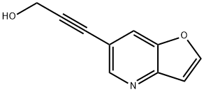 3-(Furo[3,2-b]pyridin-6-yl)prop-2-yn-1-ol Structure