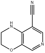 2,3-Dihydro-1H-pyrido[3,4-b][1,4]oxazine-8-carbonitrile 구조식 이미지