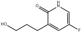 5-Fluoro-3-(3-hydroxypropyl)pyridin-2-ol 구조식 이미지