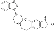 Ziprasidone 구조식 이미지