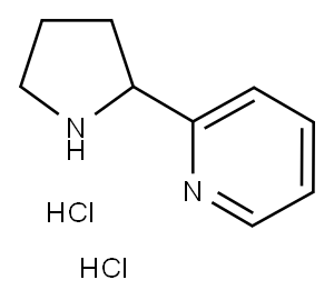 2-Pyrrolidin-2-yl-pyridine dihydrochloride Structure