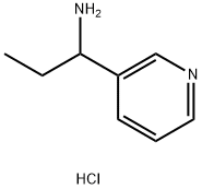 1-(3-Pyridyl)-1-propylaMine Dihydrochloride Structure