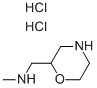 메틸-모르폴린-2-일메틸-아민디히드로클로라이드 구조식 이미지