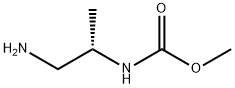 (S)-Methyl (1-aMinopropan-2-yl)carbaMate 구조식 이미지