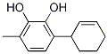 3-(cyclohex-2-enyl)-6-Methylbenzene-1,2-diol Structure