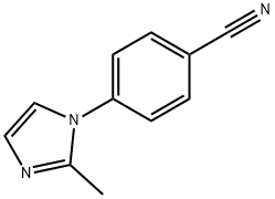 4-(2-Methyl-1H-imidazol-1-yl)benzonitrile 구조식 이미지