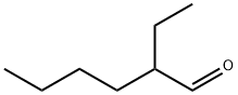 2-Ethylhexanal Structure