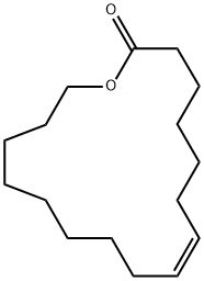 Oxacycloheptadec-8-en-2-one Structure