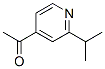Ethanone, 1-[2-(1-methylethyl)-4-pyridinyl]- (9CI) Structure