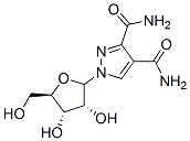 1-ribofuranosylpyrazole-3,4-dicarboxamide Structure