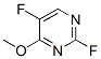 Pyrimidine, 2,5-difluoro-4-methoxy- (9CI) Structure