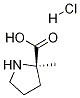 D-Proline, 2-methyl-, hydrochloride Structure