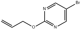 2-allyloxy-5-bromopyrimidine Structure