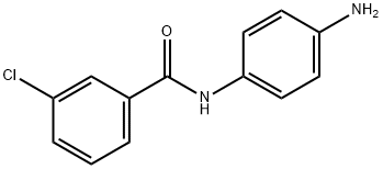 N-(4-AMINOPHENYL)-3-CHLOROBENZAMIDE Structure