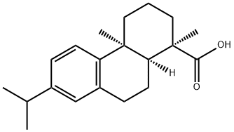 (+)-Dehydroabietic acid 구조식 이미지