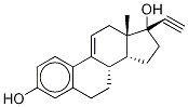 9,11-디하이드로에티닐에스트라디올 구조식 이미지