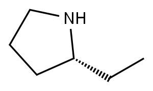 (2R)-2-ethyl-Pyrrolidine Structure