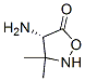 5-Isoxazolidinone,4-amino-3,3-dimethyl-,(S)-(9CI) Structure