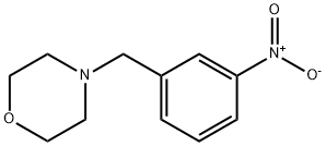 4-(3-NITROBENZYL)MORPHOLINE Structure