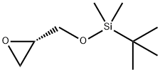 TERT-BUTYLDIMETHYLSILYL (S)-(-)-GLYCIDY& Structure